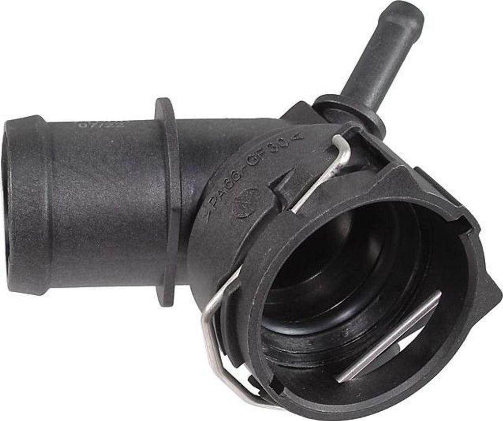 METZGER 4010104 Kühlmittelflansch für VW GOLF VI (5K1) Wasserflansch