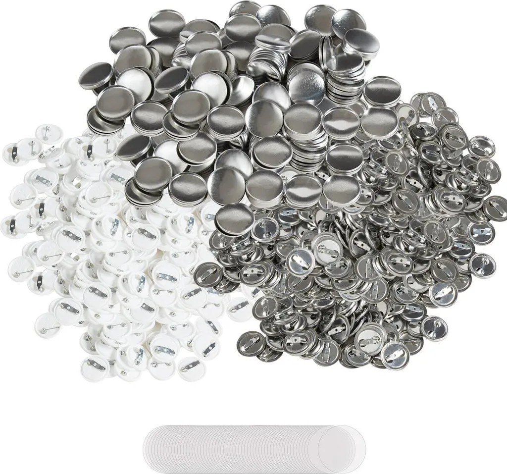 Évitez les Ratés avec nos Pièces pour Machine à Badges 25mm - 500 Sets