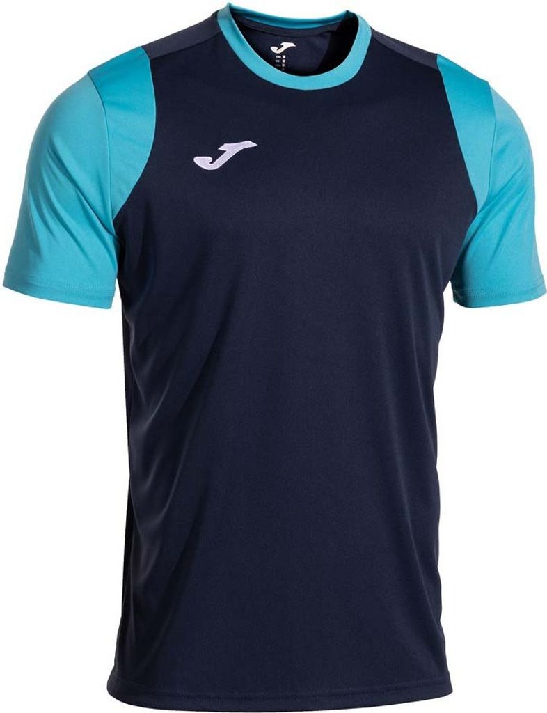 Joma Cancha Kurzarm-t-shirt Blau 3XL Mann Blau 3XL
