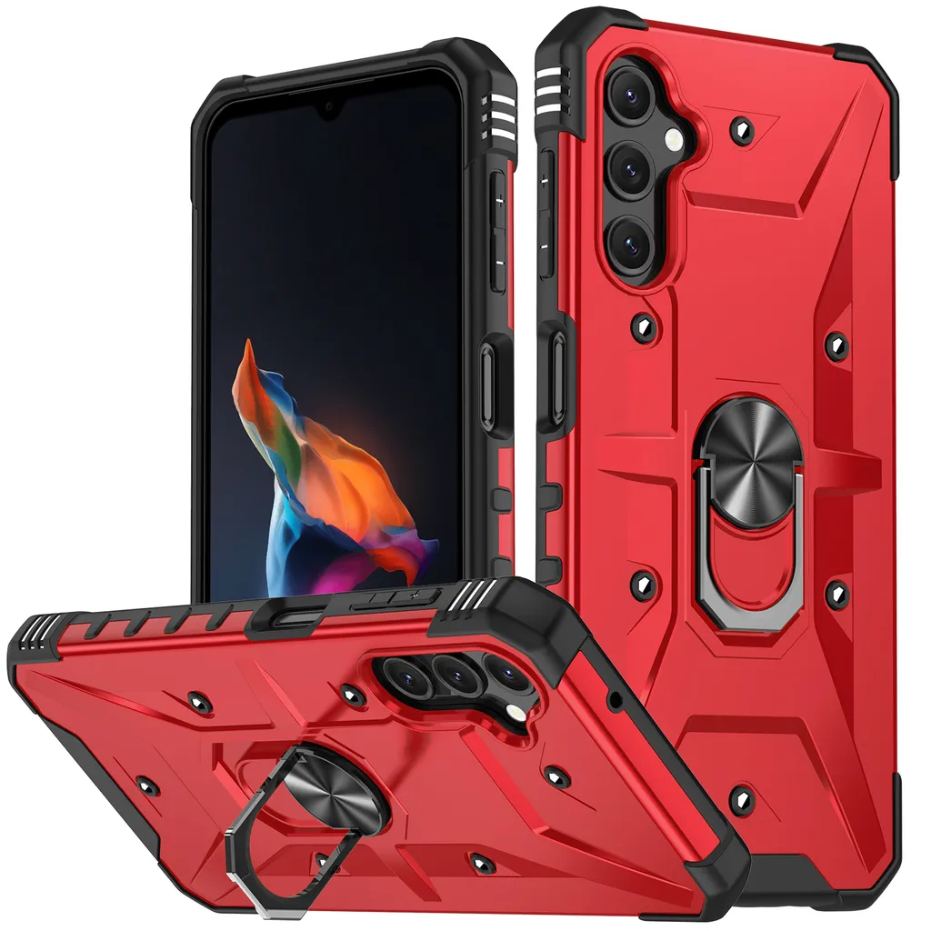 Recensione Cover Samsung Galaxy A14 5G PC+TPU con Anello Rosso