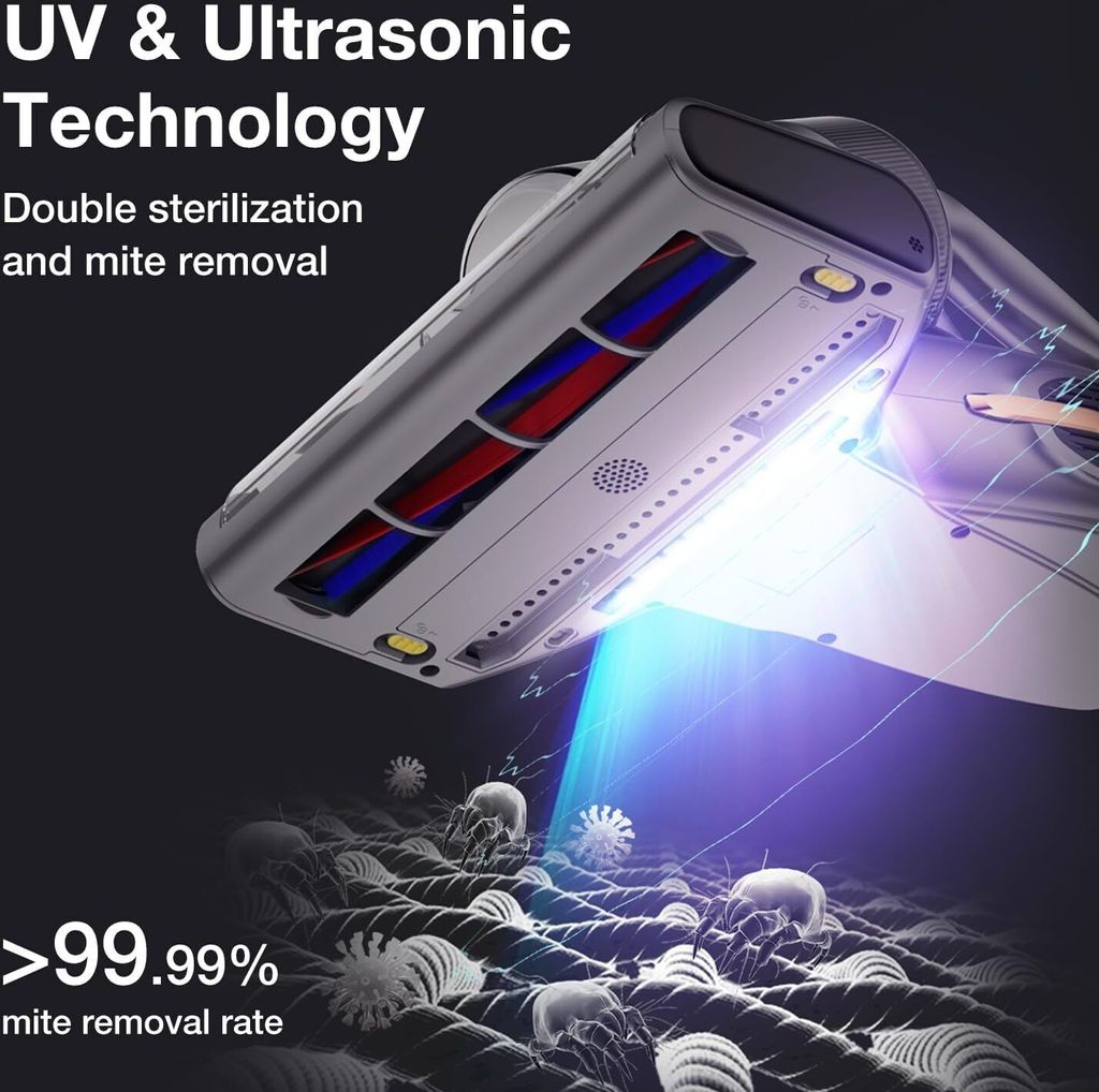 Jimmy BX7 Pro Milbensauger, 700 W, UV-C Licht, Anti Milben Produktbild 8