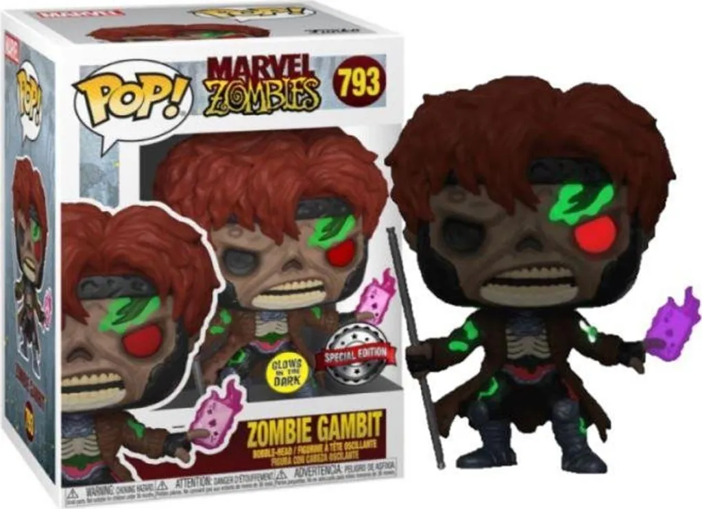 Déco Marvel Zombies Zombie Gambit 788 pour Collectionneur de Funko