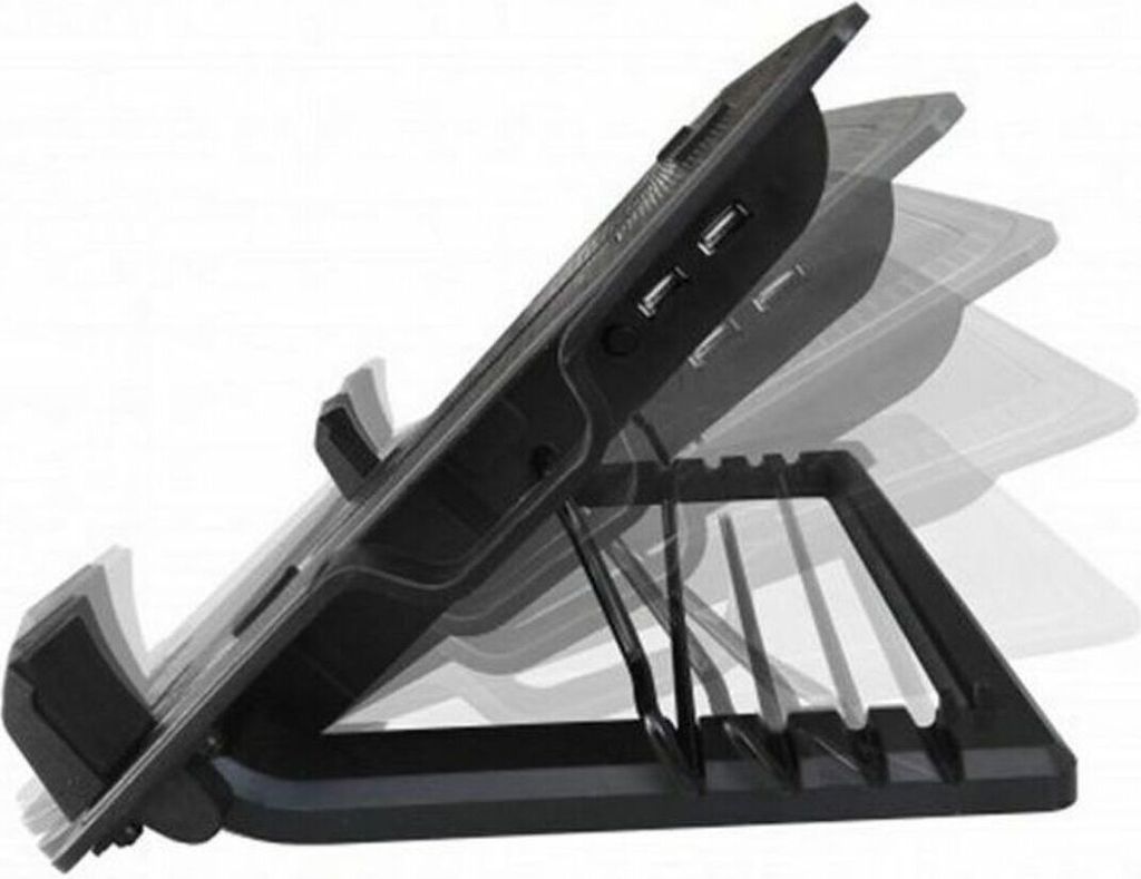 Laptop-Kühlunterlage Ewent EW1258 17" Schwarz Produktbild 