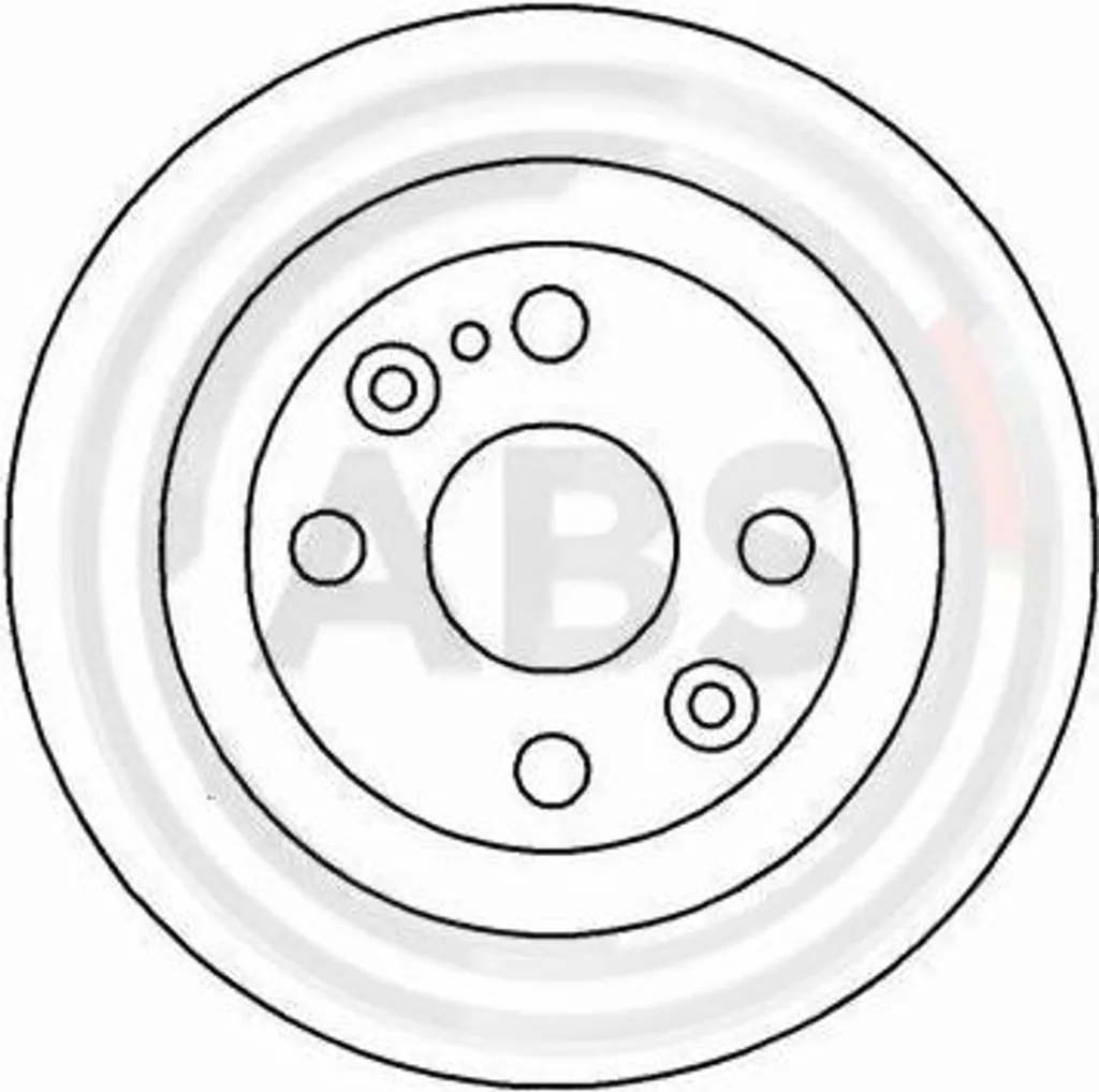 Disque de frein A.B.S. 16088 OE BB4C26251 pour Mazda MX-3 et MX-5