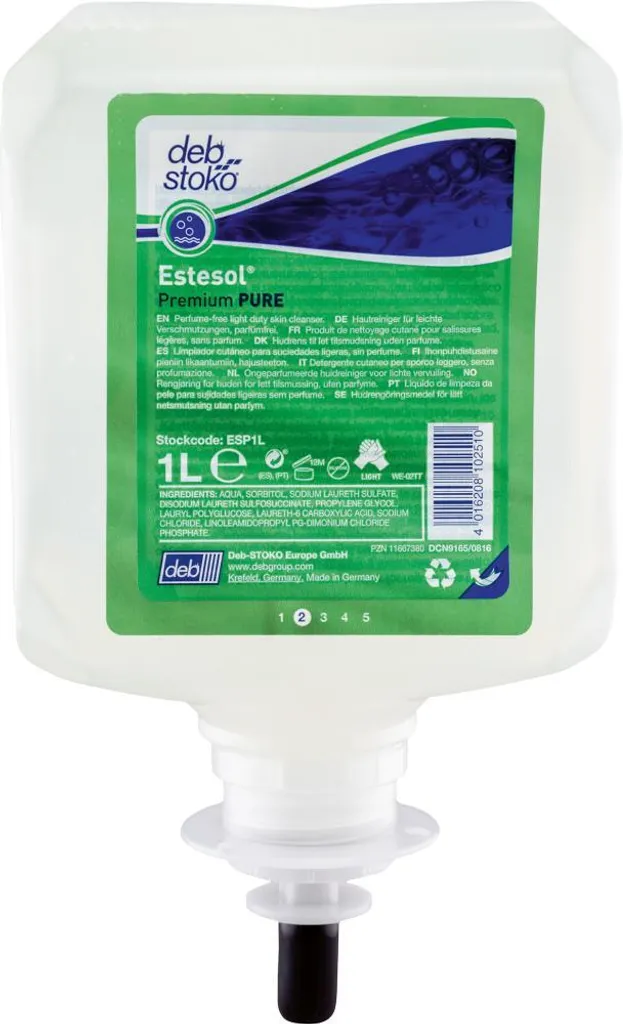 Sapone Mani Professionale Estesol Premium PURE 1L - Niente Irritazioni