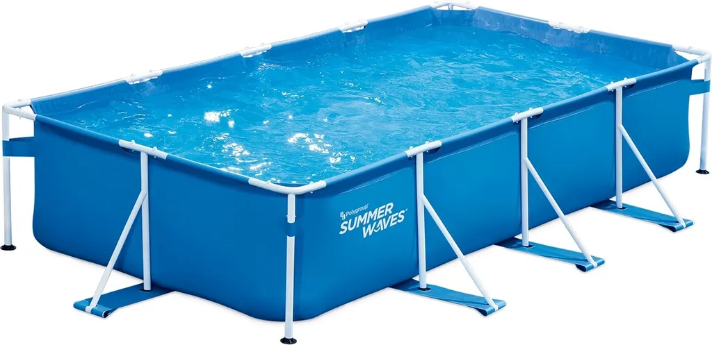 Piscine hors-sol rectangulaire Summer Waves 475x213x84 cm kit complet