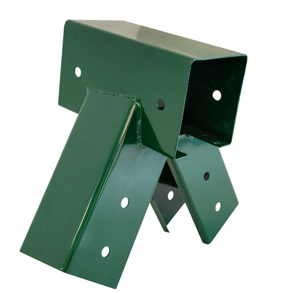 4iQ Connettore Professionale Altalena 9x9 cm - Angolo 100° Verde