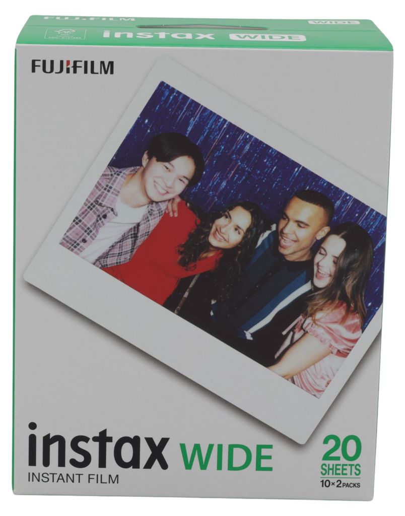 Fujifilm instax WIDE Film, 20 Stück(e) Produktbild 