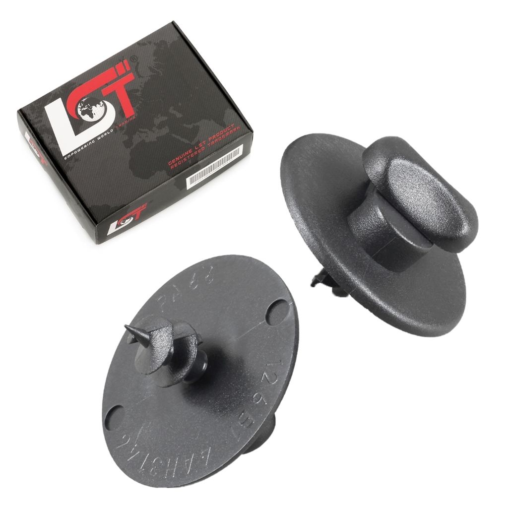 2x Fussmatten Teppich Befestigung Clips für VW GOLF T4 T5 POLO LUPO SHARAN