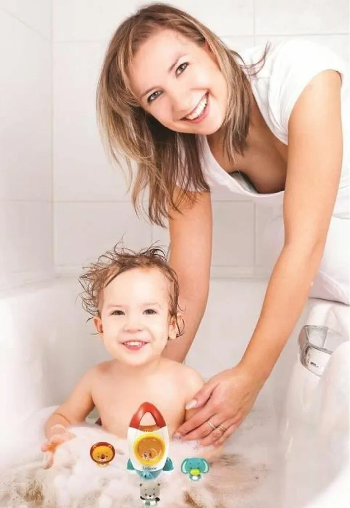 Jouets de bain pour bébé Lexibook pack de 4 figurines aquatiques