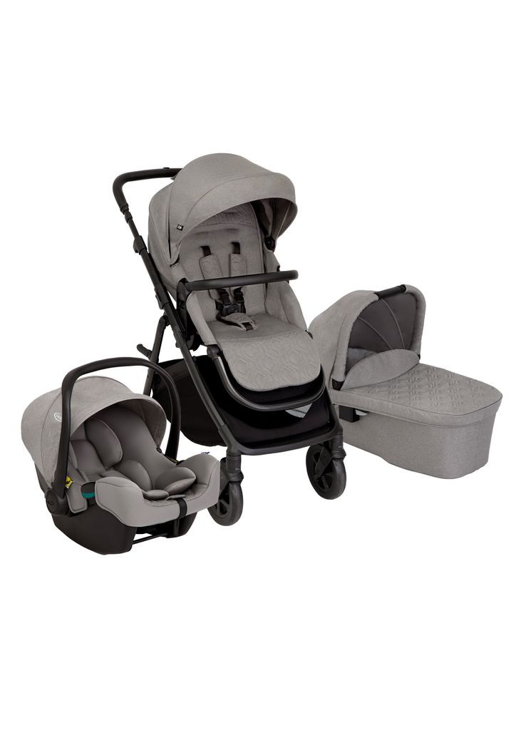 Graco Near2Me DLX 3in1 Kinderwagen-Set, inkl. Babywanne (0-9 kg) und Babyschale (40-75 cm), bis 22 kg, rückwärts, vorwärts, kompakt gefaltet,...
