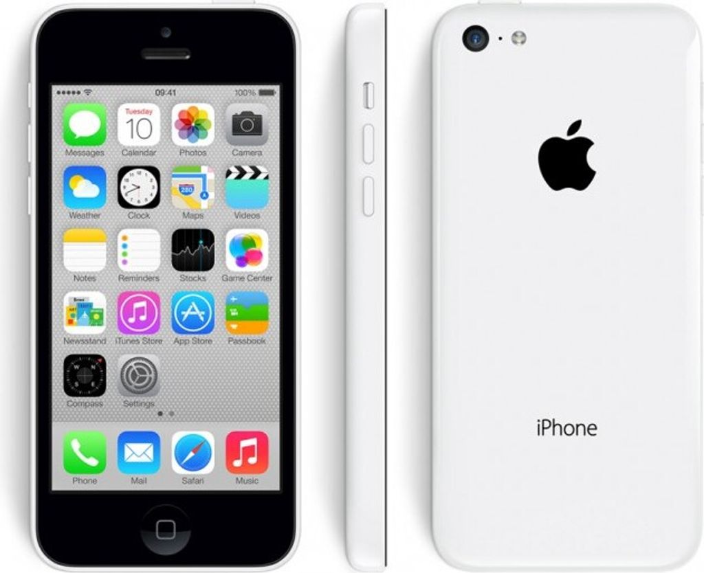 Apple iPhone 5c 8 GB weiß Produktbild 
