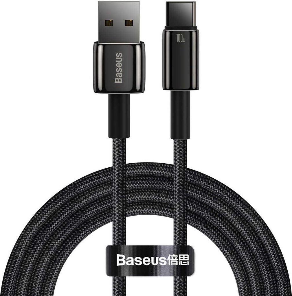 Baseus CAWJ000101 USB kabel USB 2.0 2 m USB C černý Obrázek produktu 