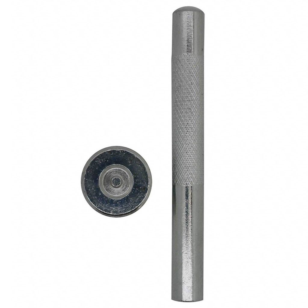 1 Setzwerkzeug 2-teilig für Nieten Werkzeug Handnietmesser Stahl , Größe:10mm