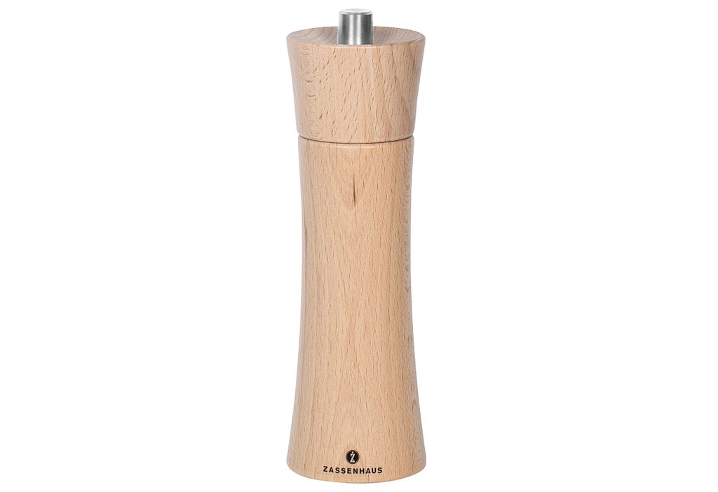 Zassenhaus Pfeffermühle Frankfurt Buchenholz 18 cm Produktbild 