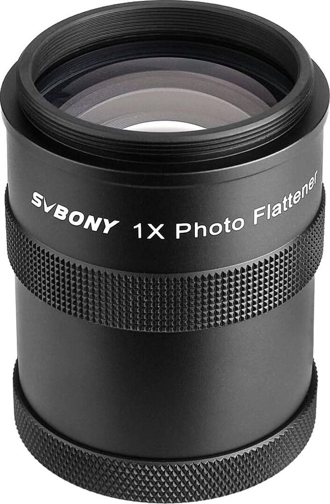 Svbony SV209 Field Flattener, 1x Teleskop Flattener M63x1 Anschluss für SV550 80F6 APO Refraktor Teleskop Deep Sky Fotografie