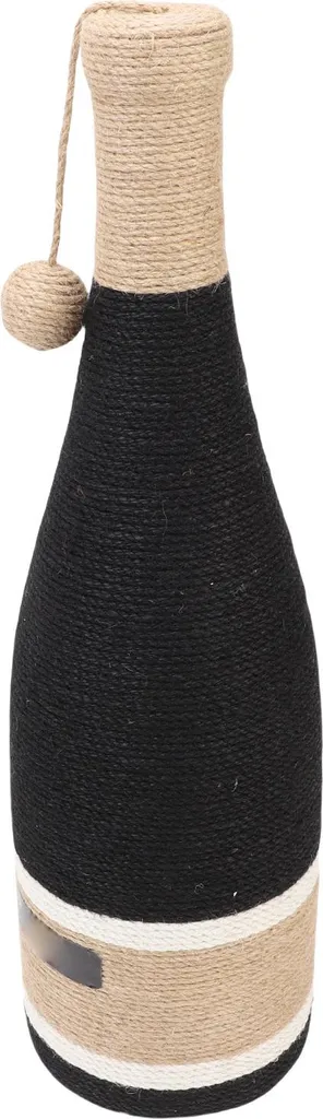 Arbre à chat design bouteille de vin et griffoir multifonctionnel