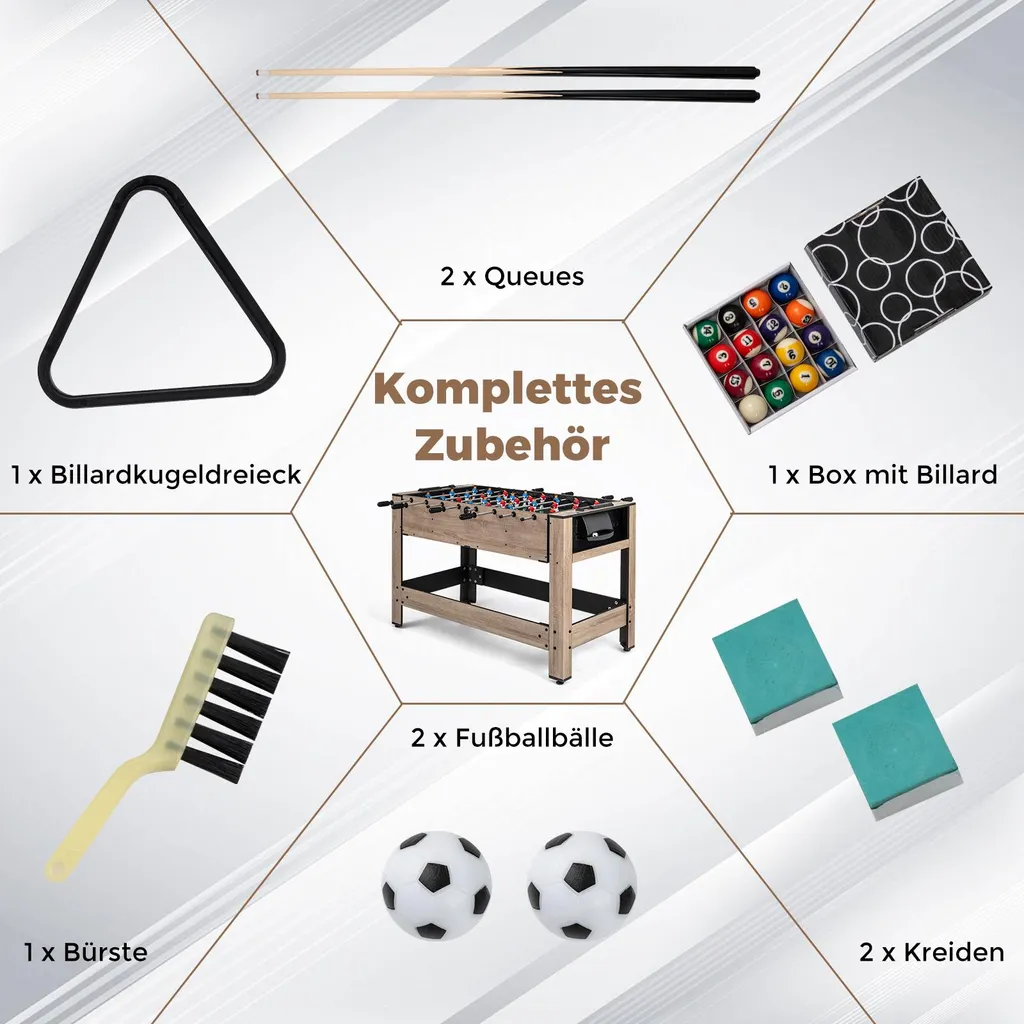 Table de jeu pivotante 2 en 1 avec structure en bois robuste