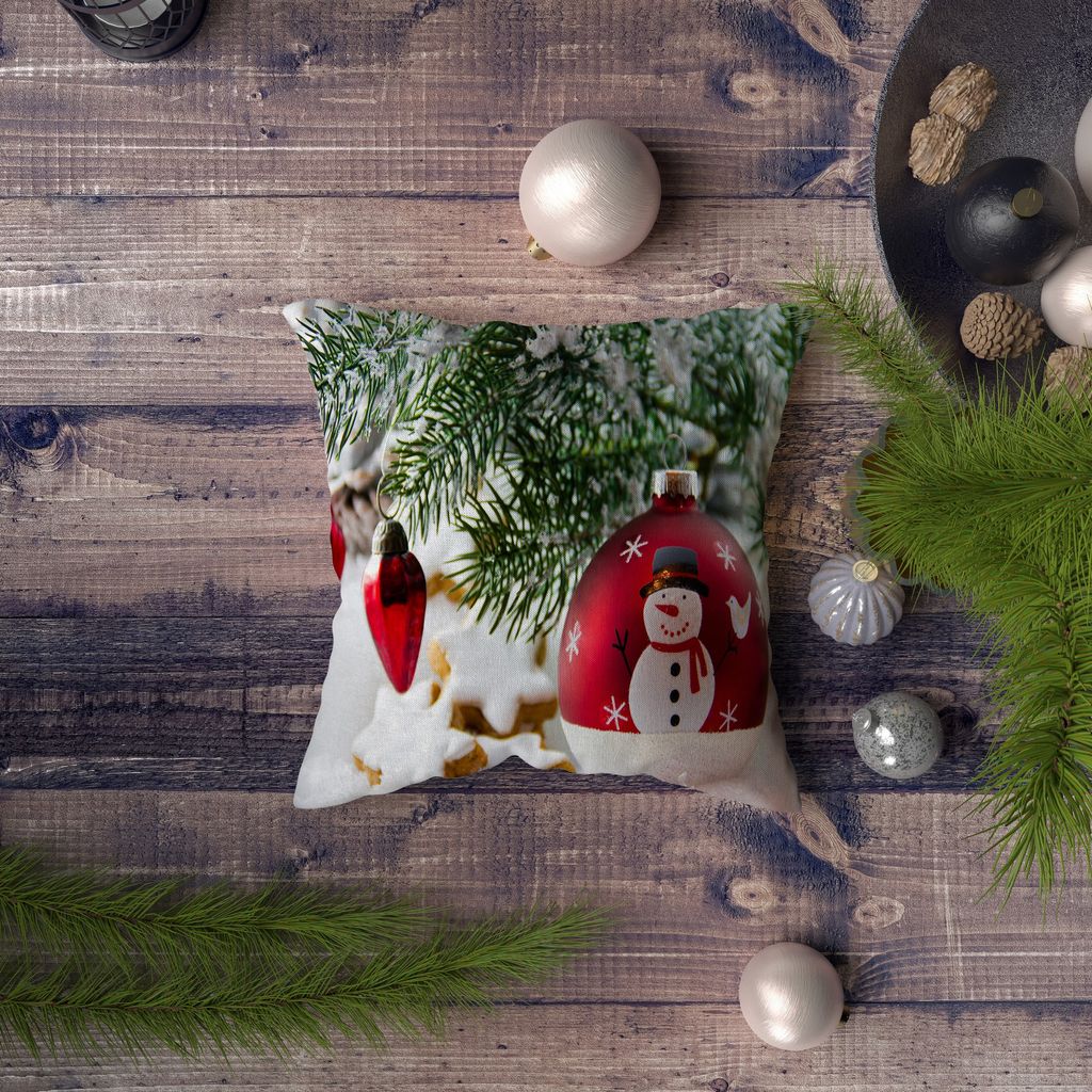 Evila Originals, Azury- KRL1238, Bunt, Kopfkissen, 50% Baumwolle / 50% Polyester