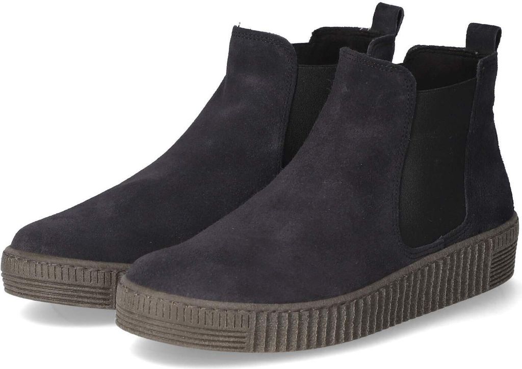 Gabor Chelsea Boots Damen 31383839333137 Blau 37 EU
