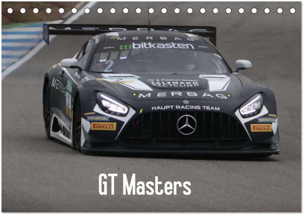 GT Masters (Tischkalender 2026 DIN A5 quer), CALVENDO Monatskalender