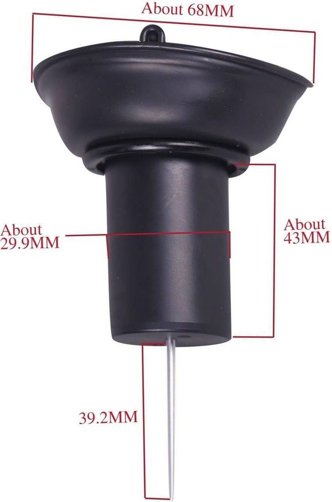 Vergasermembran für HONDA CB700 SC Nighthawk, CB750 Nighthawk, CB750 F2 Seven