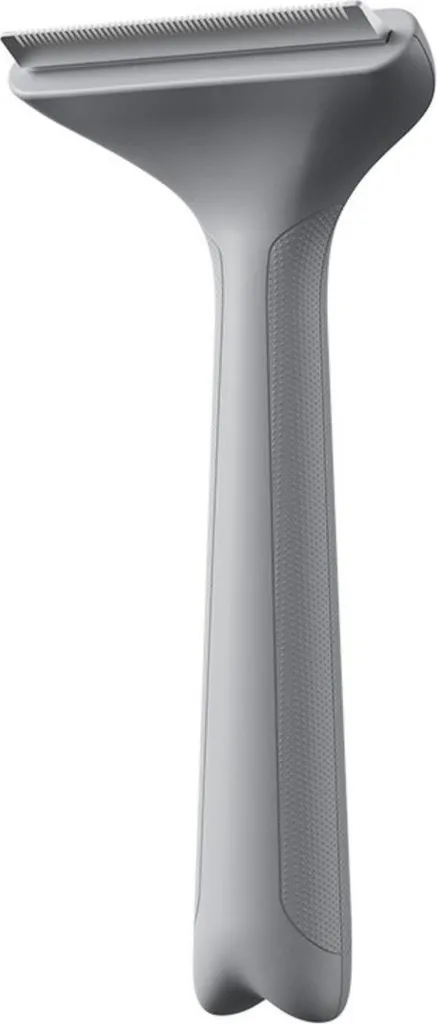 Pettine INF Grigio Design Minimal - Spazzola per Gatti e Cani Autopulente
