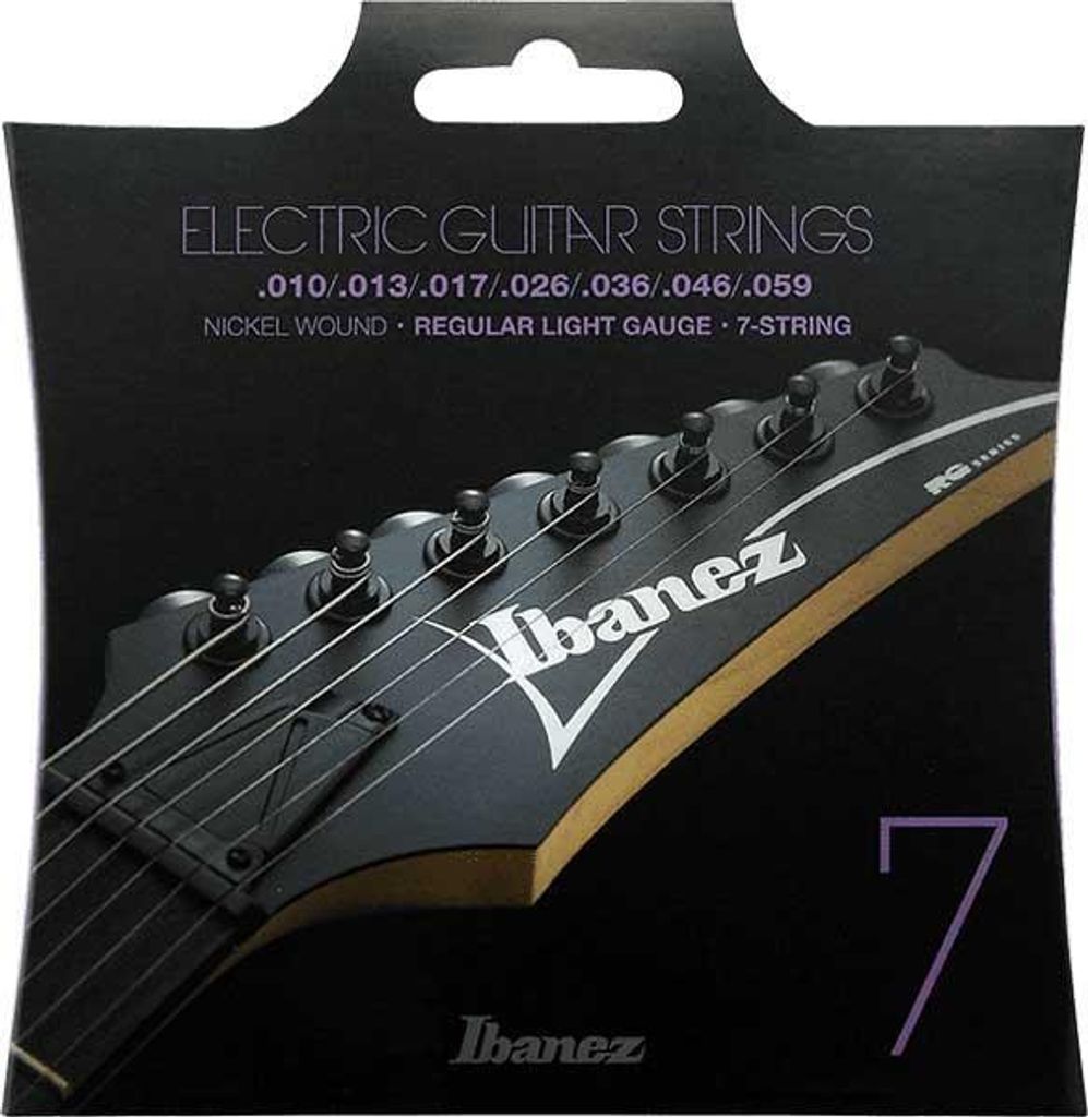 Ibanez IEGS71 - regular light (010-059) 7-string