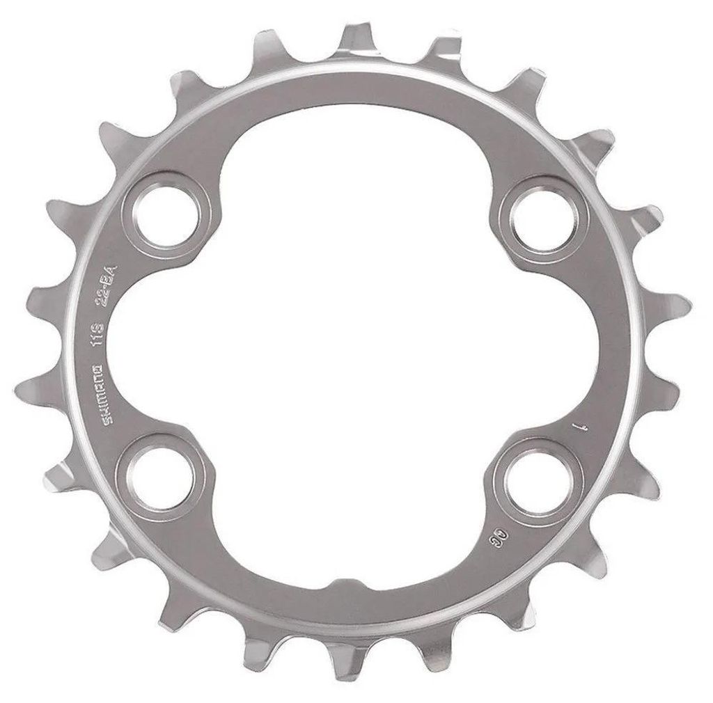 Shimano M8000 XT triple crankstel, zilver, 22t, zilver, 22t Productafbeelding 