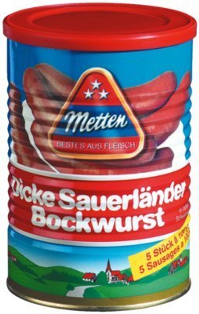 Metten hrubý Sauerland bockwurst 1020g Obrázok produktu 