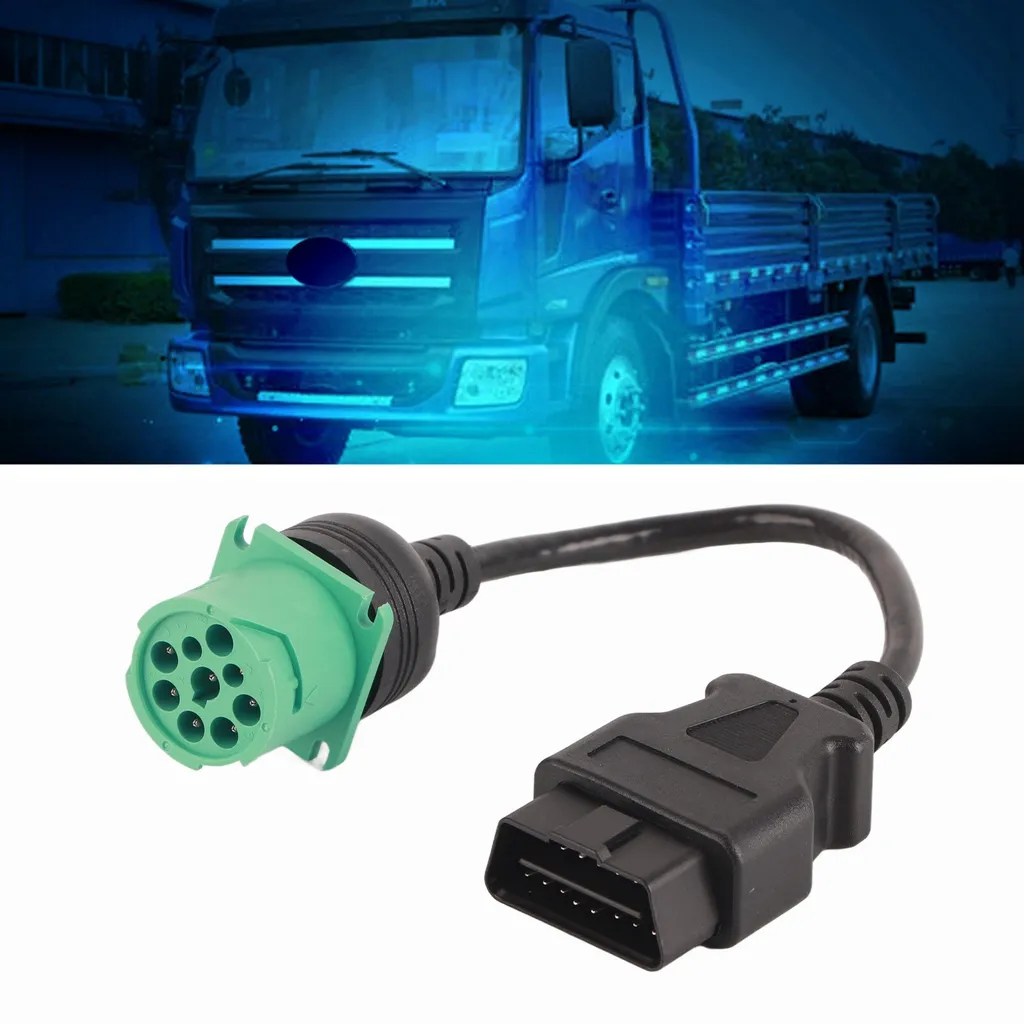 Cavo Diagnostico Camion Cummins 9 a 16 Pin OBD2 - Adattatore Diesel