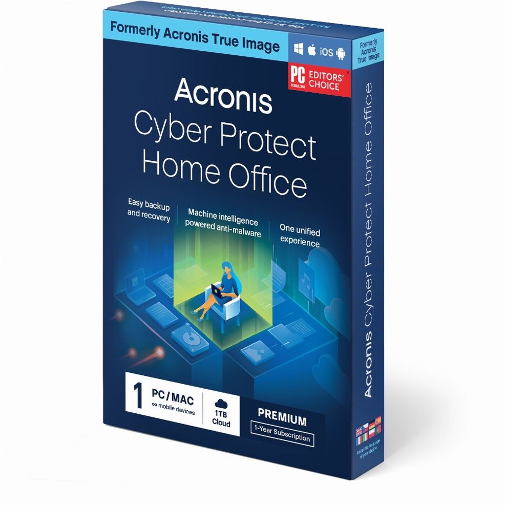 Acronis Cyber Protect Home Office Premium - 1 Device, 1 Produktbild 