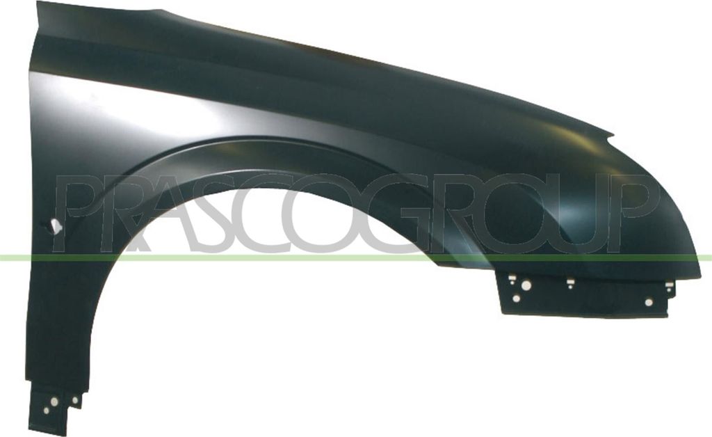 PRASCO OP0563013 Kotflügel Vorne Rechts für OPEL Vectra C Caravan (Z02) Vectra C Limousine (Z02) Vectra C CC (Z02) für VAUXHALL Signum (Z03)