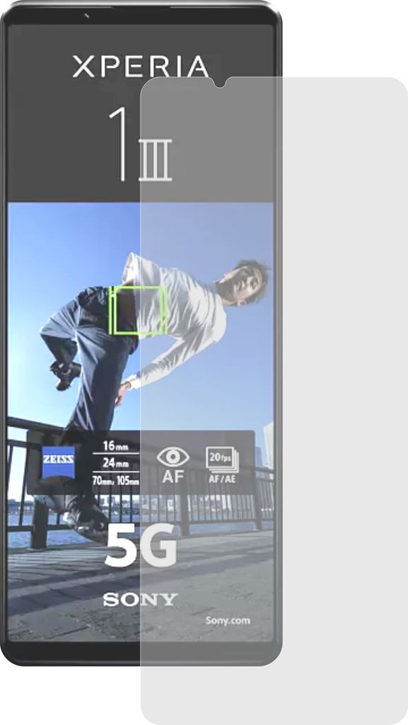 2x Premium Panzerfolie für Sony Xperia 1 III 5G - kristallklar-Displayschutzfolie - Schutzfolie