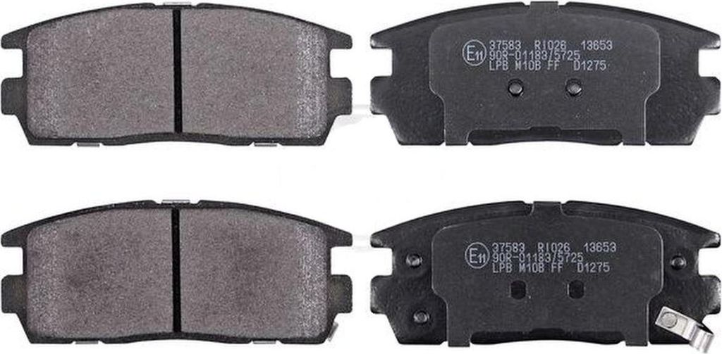 A.B.S. Bremsbeläge Satz Hinten für CHEVROLET CAPTIVA (C100, C140) 37583
