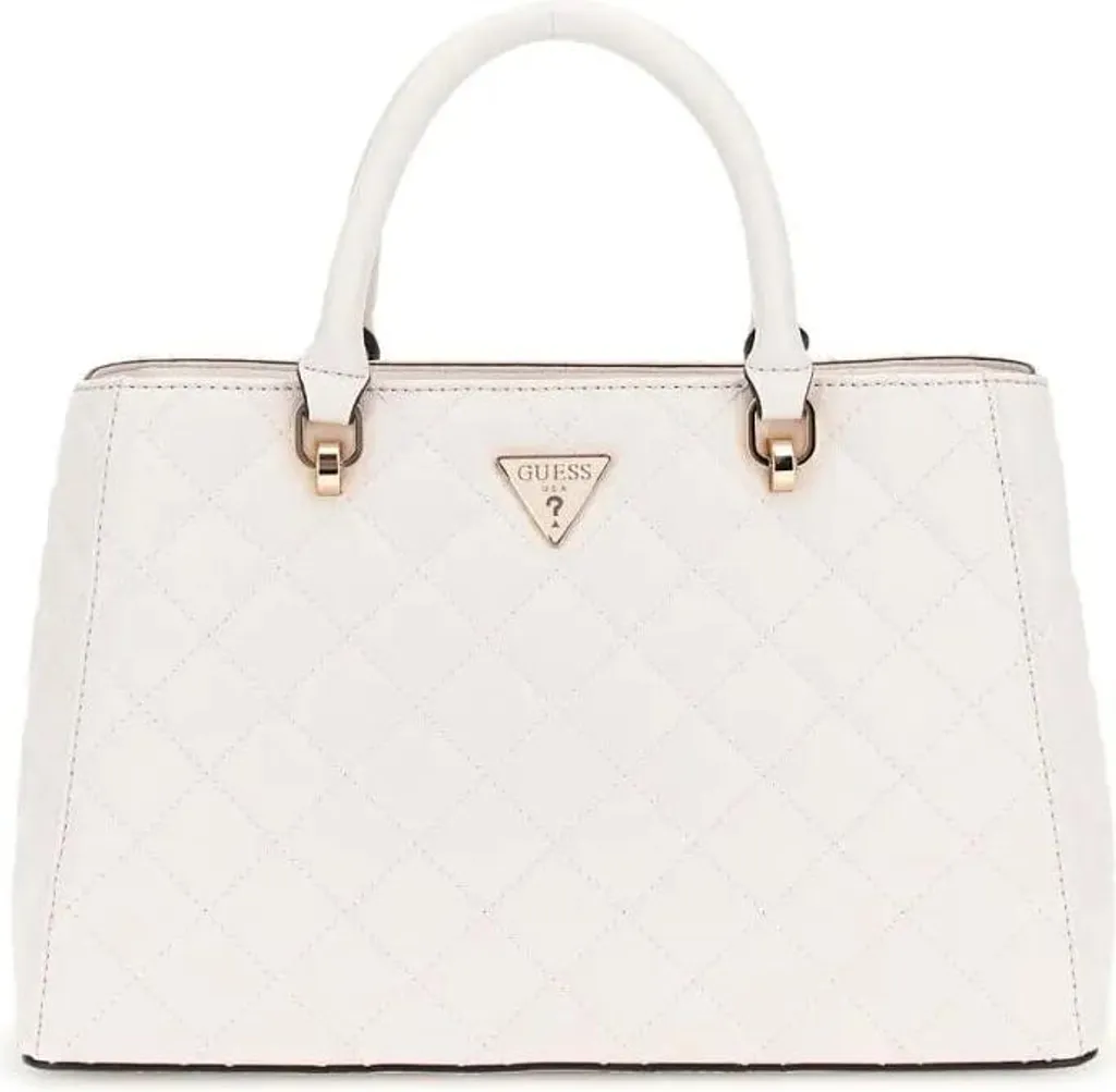 Sac Bandoulière Guess Kuba Tri Compartment - Design Multi-Rangement Stone