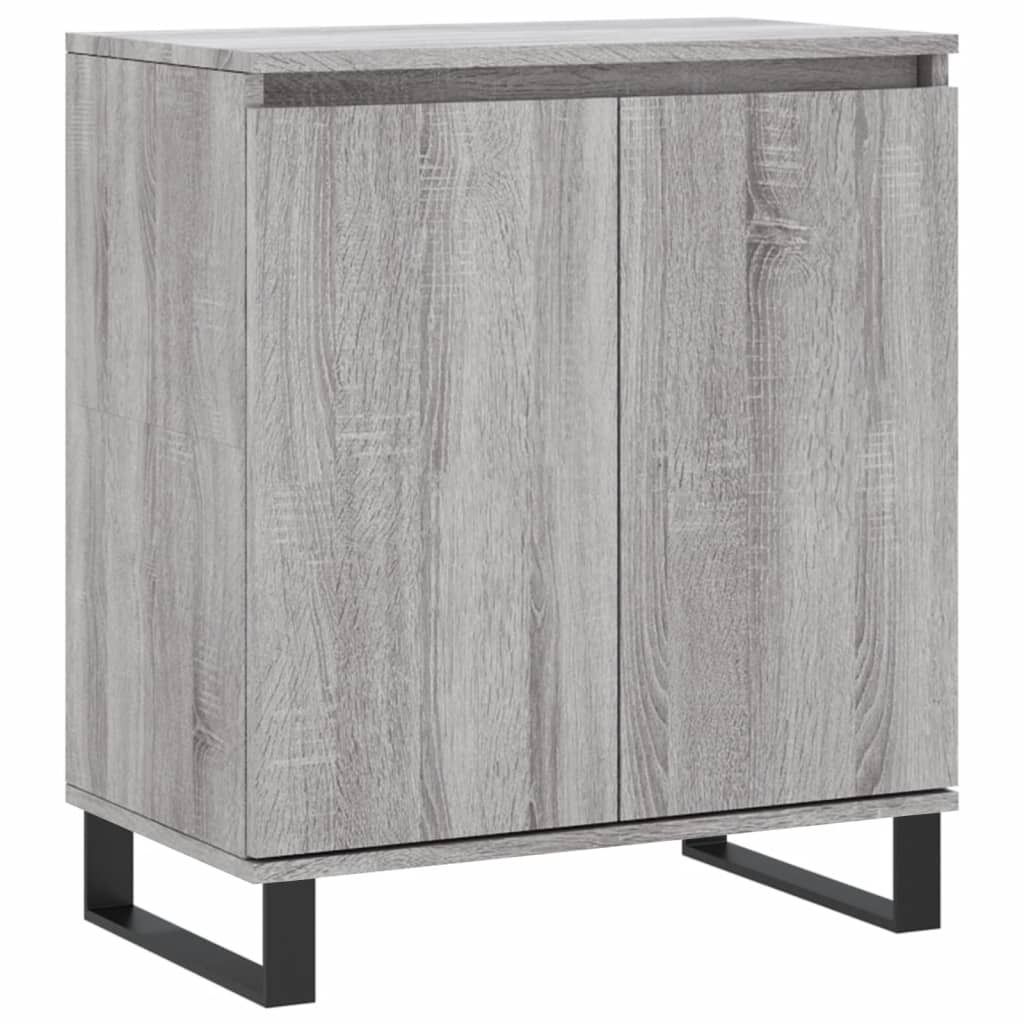 Sideboard Grau Sonoma 60x35x70 cm Holzwerkstoff