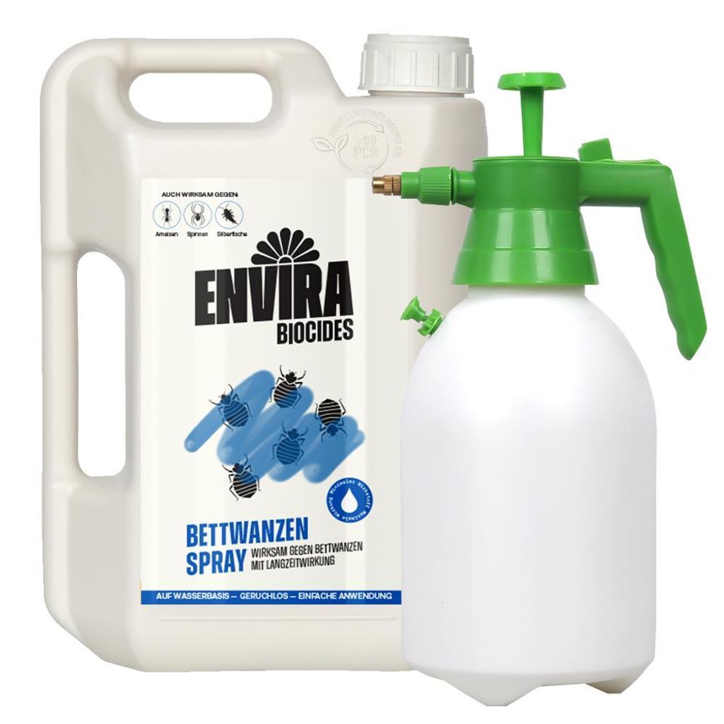 Envira Bettwanzen Abwehrspray 5L mit Drucksprüher Produktbild 