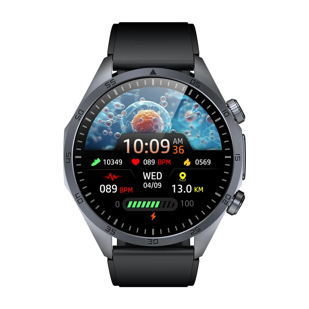INF Smartwatch Elegante Nero - Salute e Stile al tuo Polso - 2