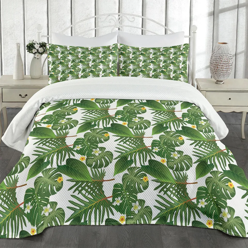 Copriletto Estivo ABAKUHAUS Island Party - Tropicale 170x220 cm
