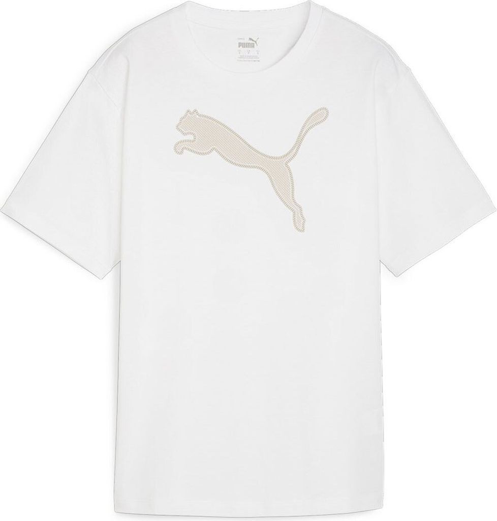 Puma Graphic Kurzarm-t-shirt Weiß XS Frau Weiß XS