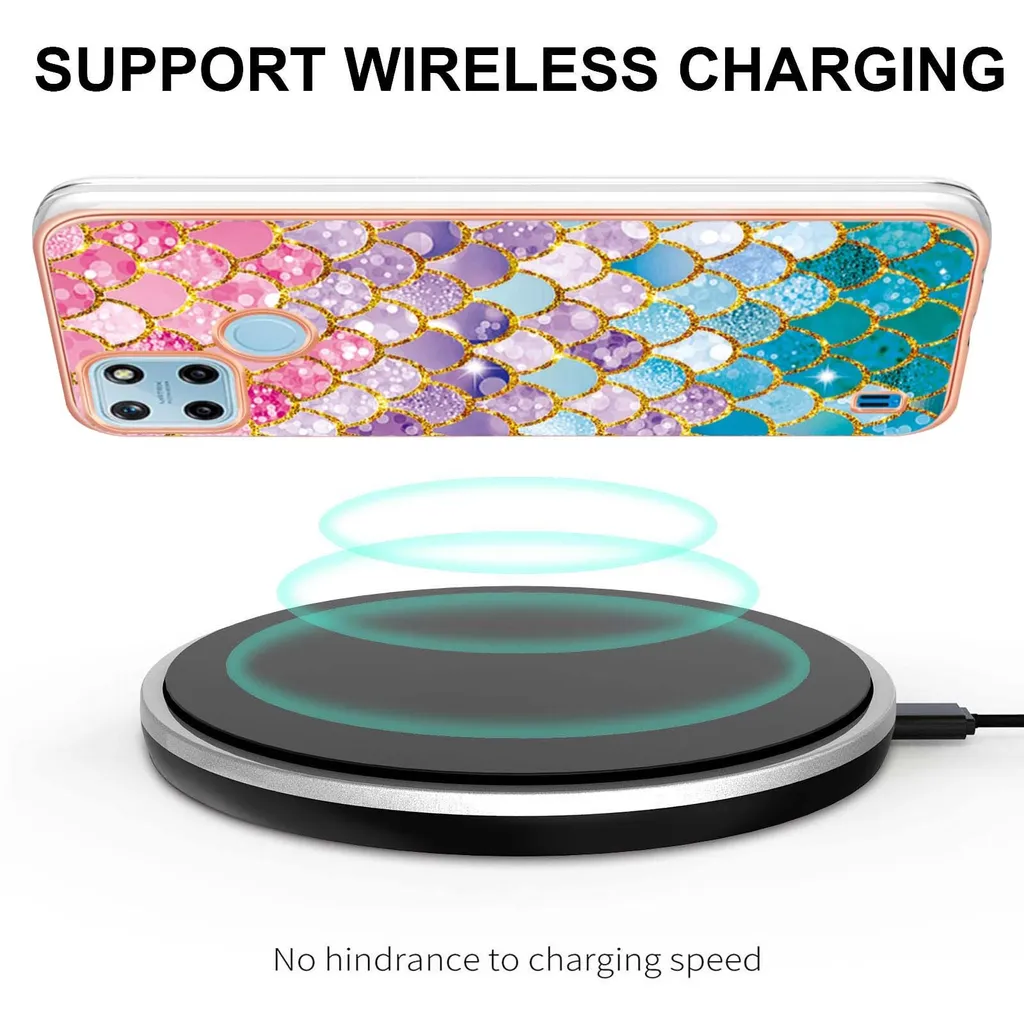 Offerta Custodia Realme C21Y / C25Y Silicone TPU Colorful - 3