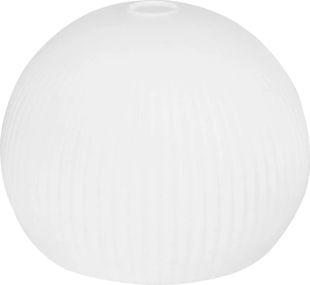 Paralume Sfera Vetro Bianco Opale 29cm | Design Riffle Moderno