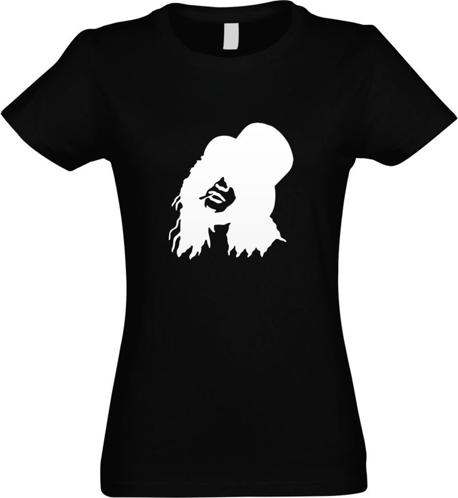 Kiwistar - T-Shirt tailliert - Damen - schwarz - Rockmusiker Rockband - mit Motiv Bedruckt - Funshirt Design - Sport - Freizeit - Damen - L
