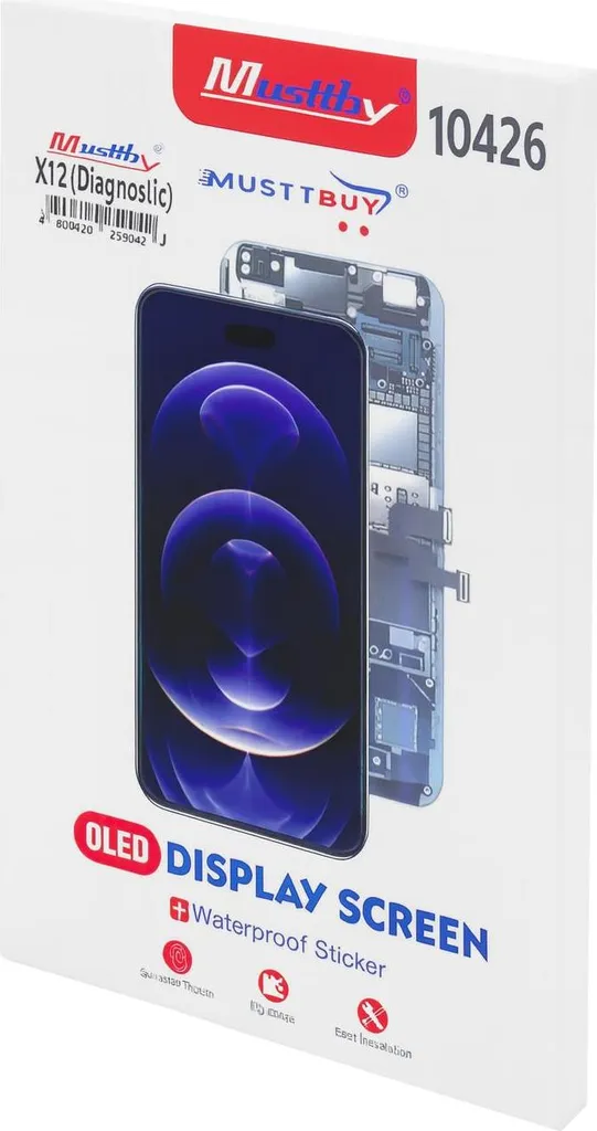 Écran OLED iPhone 12 / 12 Pro programmable True Tone couleurs vives