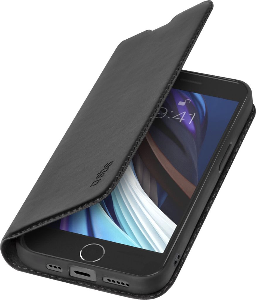 SBS TEBKLITEIPSE22K, Geldbörsenhülle, Apple, iPhone 7 iPhone 8 iPhone SE 2020 iPhone SE 2022, 11,9 cm (4.7 Zoll), Schwarz