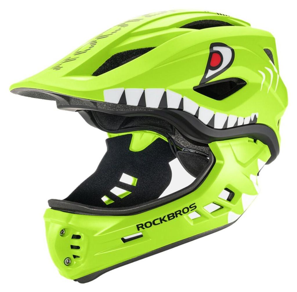 Casque enfant Rockbros TT-32004 Shark 54-58 vert Image du produit 