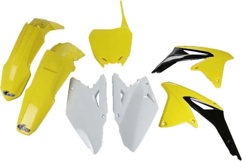Rénovation Plastique Suzuki RM-Z 450 08-17 Kit UFO Jaune/Blanc/Noir