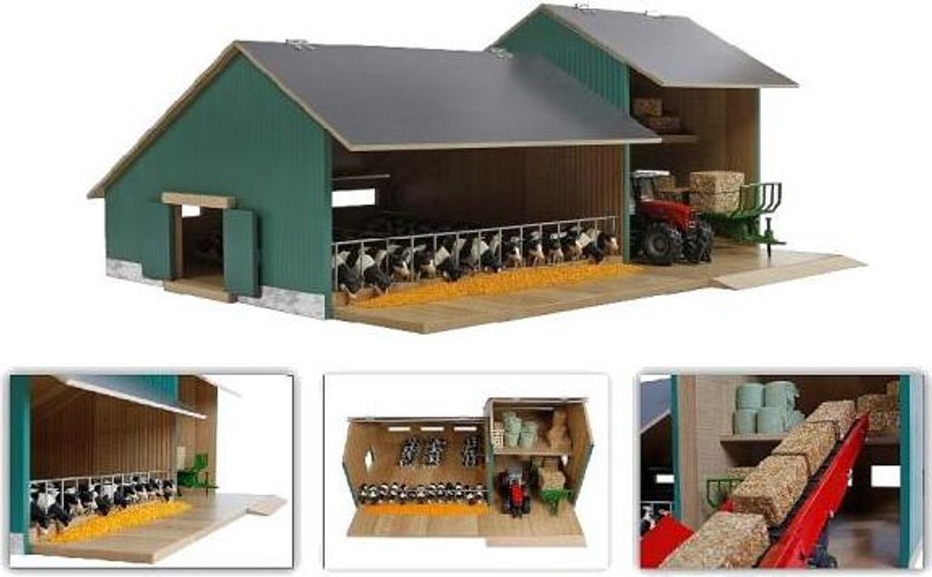 Grange En Bois 55X72X32Cm 610200 Image du produit 