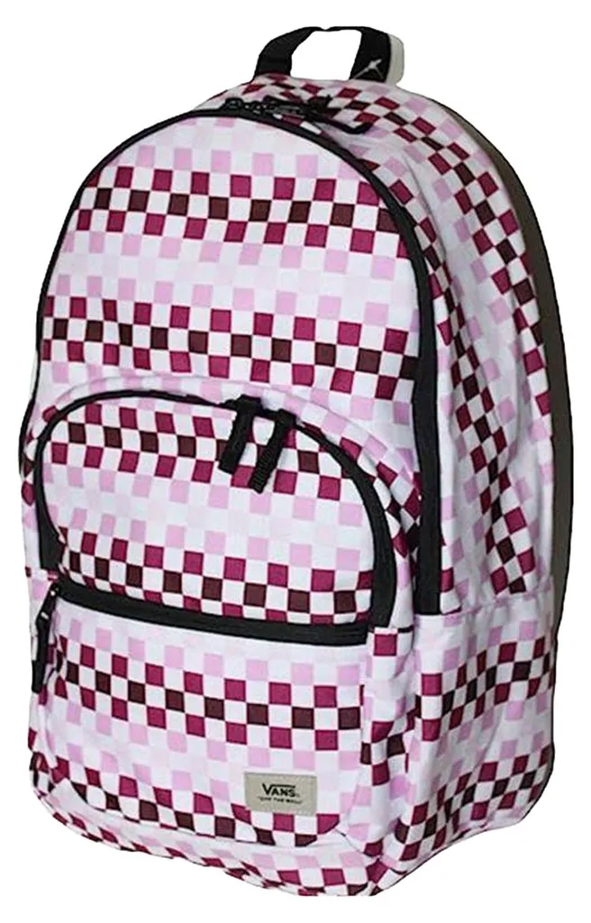 Sac à dos Vans Motivee 3-B rose PP3088, cartable tendance taille unique